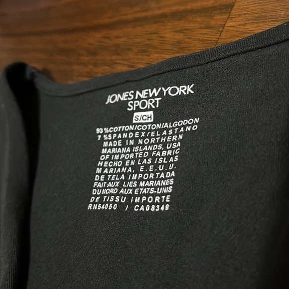 006 JONES NEW YORK SPORT Black Knot Tank Top - Small - Picture 7 of 8